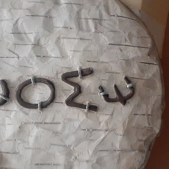 Rustic Snowman door decor #98315. NWT... - Picture 6 of 9